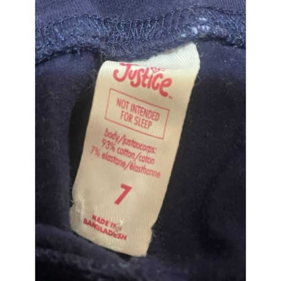 Justice Floral Leggings NWOT - Picture 2 of 2